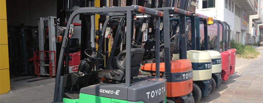 日本二手叉车入口广州清关