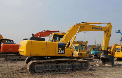 日本二手挖掘机入口广州清关