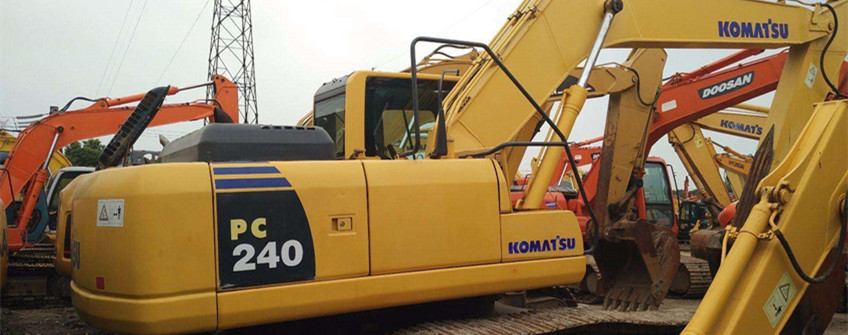 日本二手挖掘机入口广州清关