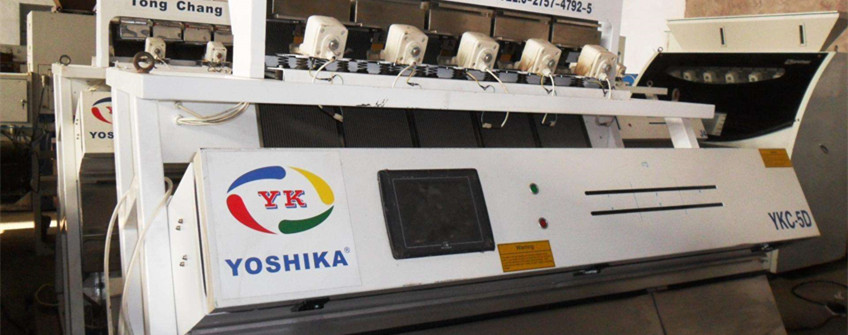 韩国二手色选机入口珠海清关